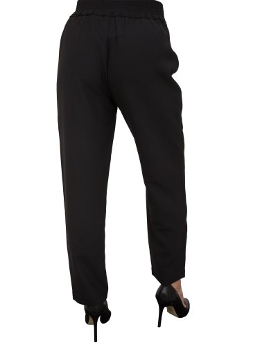 Жіночі повсякденні брюки NENETTE PANTALONE CHINO TESSUTO TRICOTTINA NERO