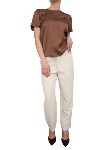 Женские повседневные брюки NENETTE PANTALONE CHINO TESSUTO TRICOTTINA AVORIO