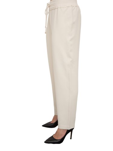 Женские повседневные брюки NENETTE PANTALONE CHINO TESSUTO TRICOTTINA AVORIO