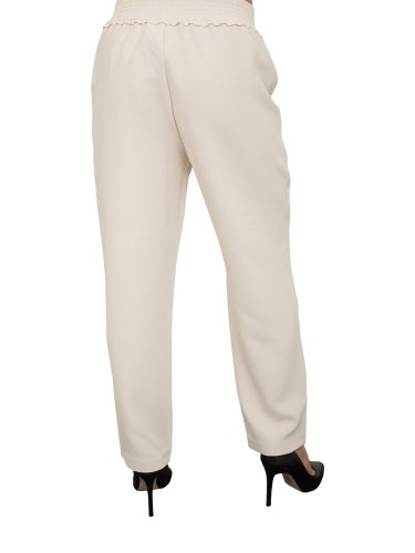 Женские повседневные брюки NENETTE PANTALONE CHINO TESSUTO TRICOTTINA AVORIO