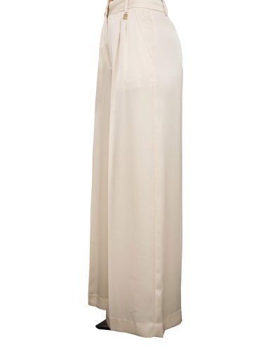 Женские повседневные брюки FRACOMINA SUPER FLARE PANTS SAND BEIGE