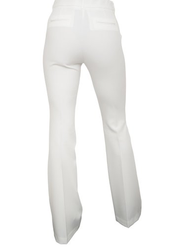 Женские повседневные брюки FRACOMINA BOOTCUT PANTS CREAM BIANCO