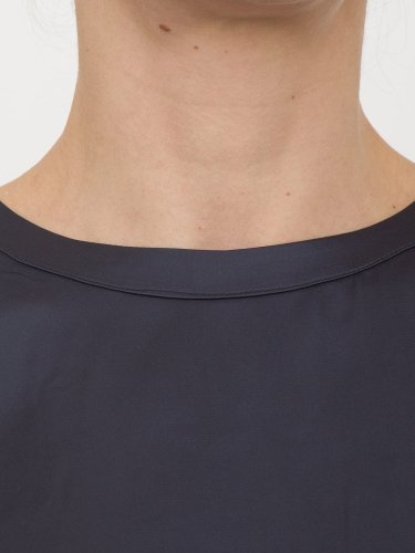 Женская блуза NENETTE BLUSA M/CORTA TESSUTO RASETTO POLY BLU