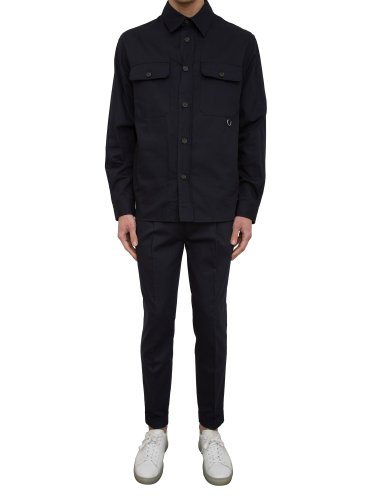 Мужские повседневные брюки PAOLO PECORA Pantalone Tessuto BLU