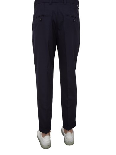 Мужские повседневные брюки PAOLO PECORA Pantalone Tessuto BLU