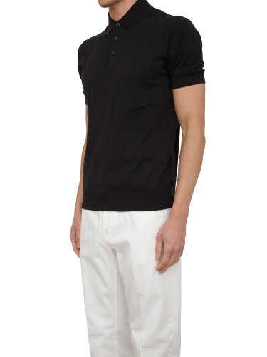 Мужское поло PAOLO PECORA Maglia A Polo NERO
