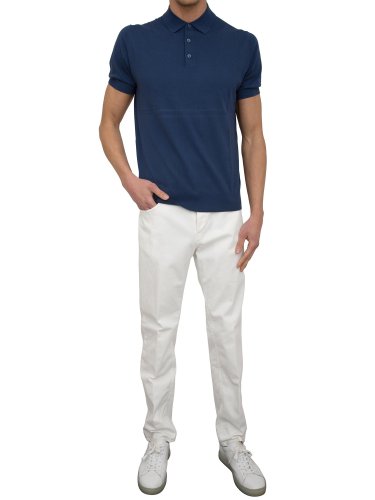 Мужское поло PAOLO PECORA Maglia A Polo BLU