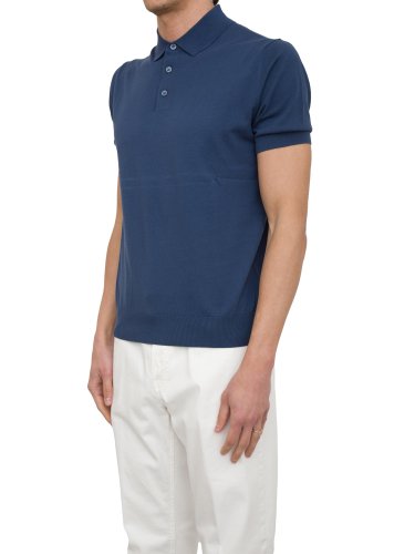 Мужское поло PAOLO PECORA Maglia A Polo BLU