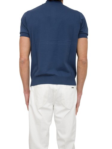 Мужское поло PAOLO PECORA Maglia A Polo BLU