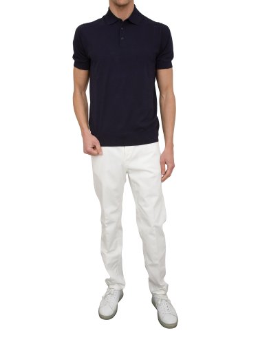 Мужское поло PAOLO PECORA Maglia A Polo BLU