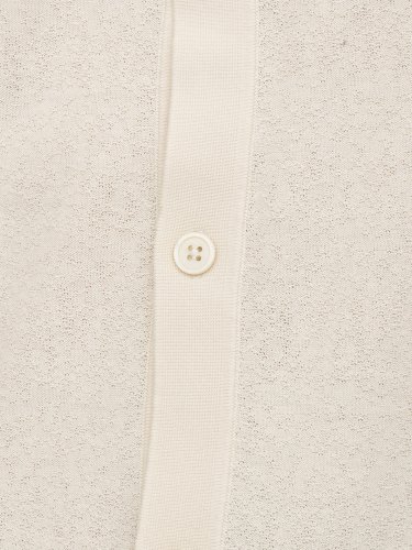 Мужской кардиган PAOLO PECORA Camicia Maglia PANNA