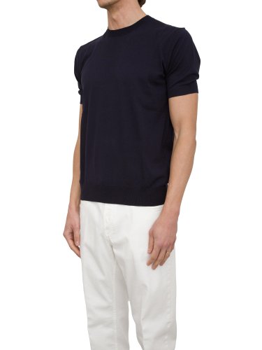 Мужской свитер PAOLO PECORA Maglia Girocollo BLU