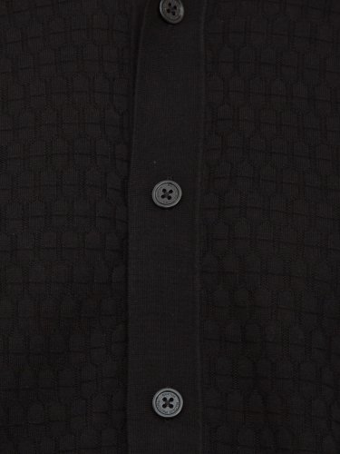 Мужской кардиган PAOLO PECORA Camicia Maglia NERO