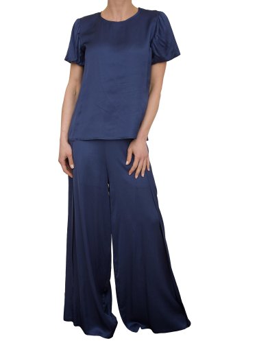 Женская блузка FRACOMINA BLOUSE BLUE BLU