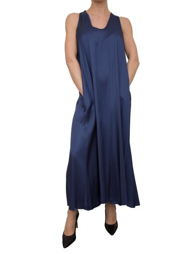 Женское платье FRACOMINA  LONG DRESS BLUE BLU