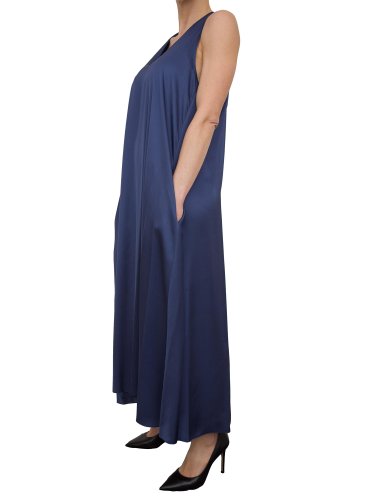 Женское платье FRACOMINA  LONG DRESS BLUE BLU