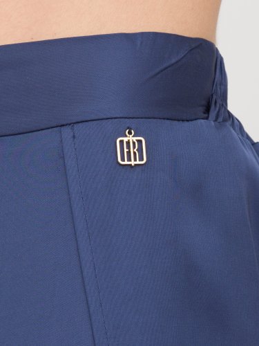 Женские повседневные брюки FRACOMINA PALAZZO PANTS BLUE BLU