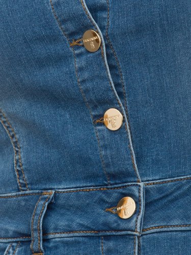 Женское платье FRACOMINA DENIM PENCIL DRESS STONEBLEACHED BLU DENIM