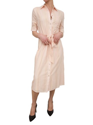 Женское платье FRACOMINA CHEMISIER MIDI DRESS PINK ROSA