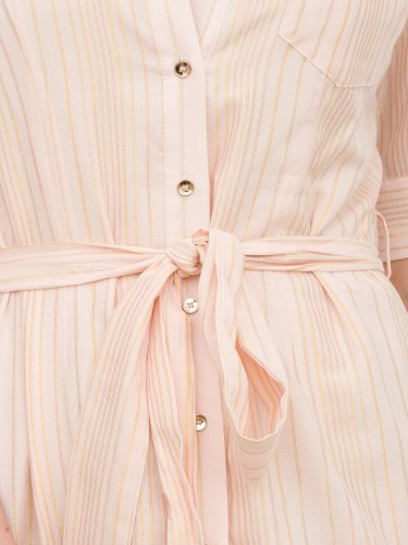 Женское платье FRACOMINA CHEMISIER MIDI DRESS PINK ROSA