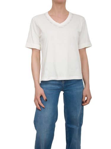 Женская футболка LIU JO T-shirt BIANCO
