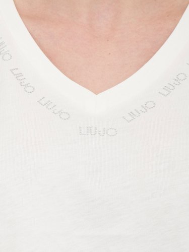 Женская футболка LIU JO T-shirt BIANCO