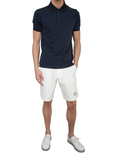Чоловіче поло EA7 EMPORIO ARMANI POLO SHIRT BLU