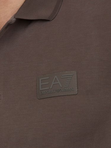 Мужское поло EA7 EMPORIO ARMANI POLO SHIRT MARRONE