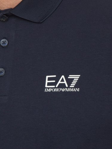 Чоловіче поло EA7 EMPORIO ARMANI POLO SHIRT BLU