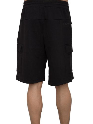 Чоловічі повсякденні шорти EA7 EMPORIO ARMANI BERMUDA NERO