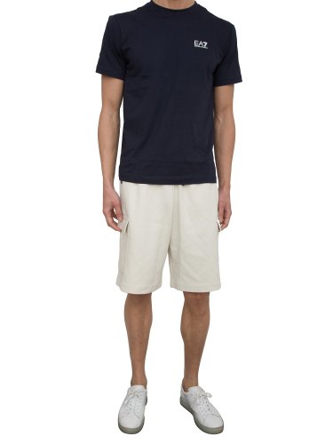 Мужские повседневные шорты EA7 EMPORIO ARMANI BERMUDA AVORIO
