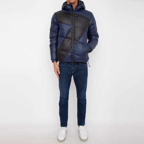 Мужская куртка EA7 EMPORIO ARMANI DOWN JACKET BLU