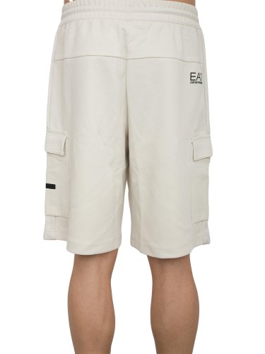 Мужские повседневные шорты EA7 EMPORIO ARMANI BERMUDA AVORIO
