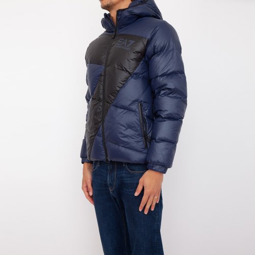 Мужская куртка EA7 EMPORIO ARMANI DOWN JACKET BLU