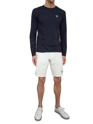 Мужские повседневные шорты EA7 EMPORIO ARMANI SHORTS BIANCO