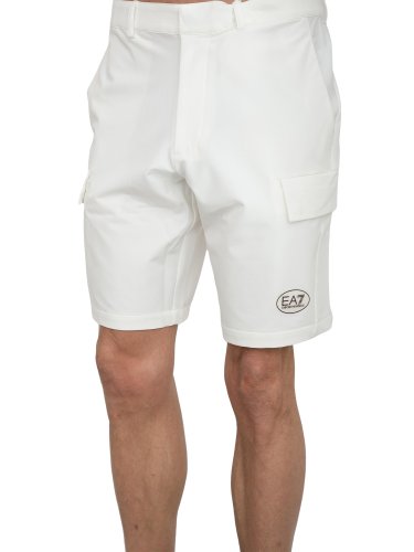 Мужские повседневные шорты EA7 EMPORIO ARMANI SHORTS BIANCO