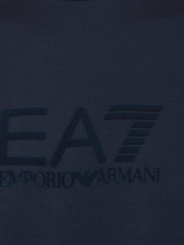 Мужская футболка  EA7 EMPORIO ARMANI T-SHIRT BLU