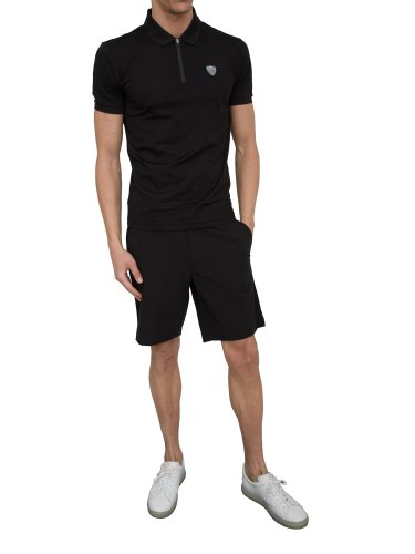 Чоловіче поло EA7 EMPORIO ARMANI POLO SHIRT NERO