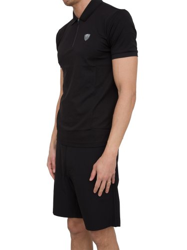 Чоловіче поло EA7 EMPORIO ARMANI POLO SHIRT NERO