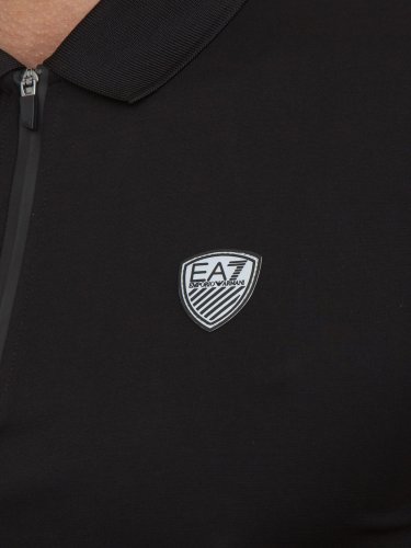Чоловіче поло EA7 EMPORIO ARMANI POLO SHIRT NERO
