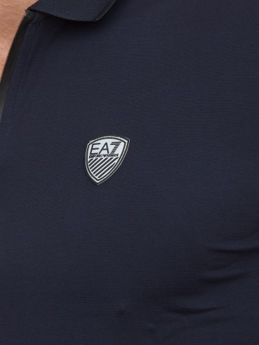 Мужское поло EA7 EMPORIO ARMANI POLO SHIRT BLU