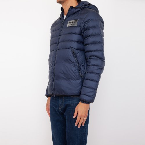 Мужская куртка EA7 EMPORIO ARMANI DOWN JACKET BLU