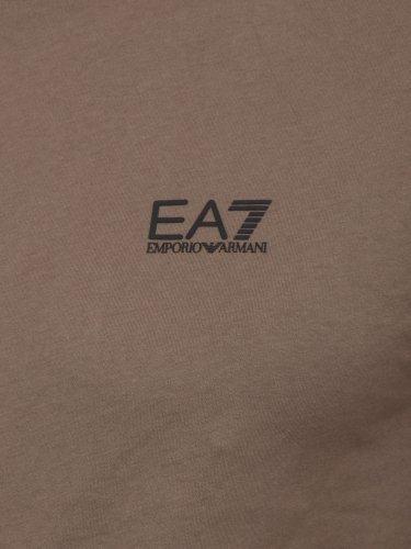 Чоловіча футболка EA7 EMPORIO ARMANI T-SHIRT MARRONE