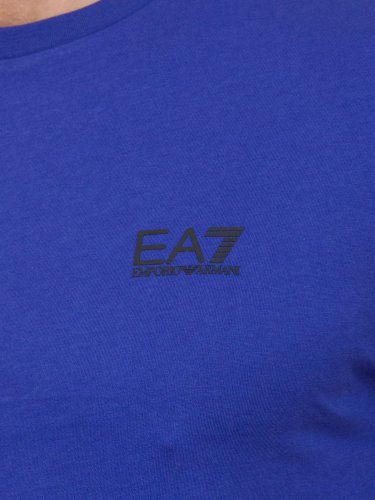 Мужская футболка  EA7 EMPORIO ARMANI T-SHIRT BLU