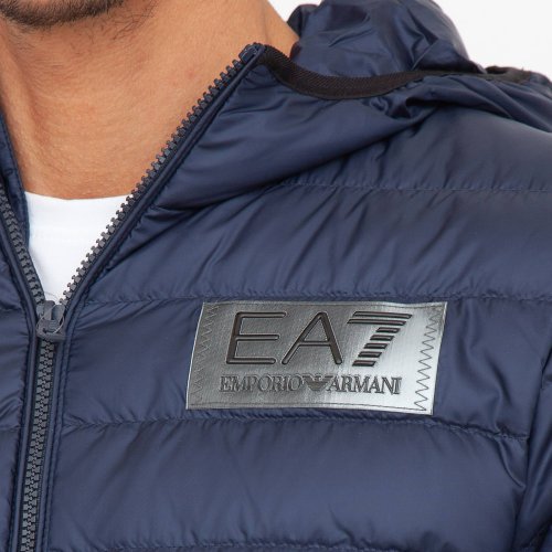 Мужская куртка EA7 EMPORIO ARMANI DOWN JACKET BLU