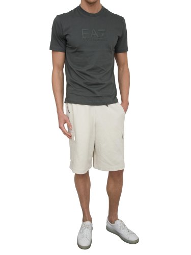 Мужская футболка  EA7 EMPORIO ARMANI T-SHIRT VERDE