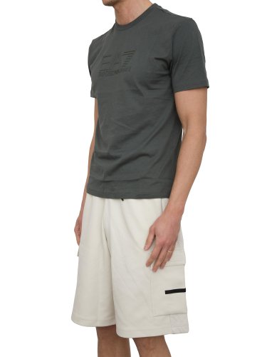 Мужская футболка  EA7 EMPORIO ARMANI T-SHIRT VERDE