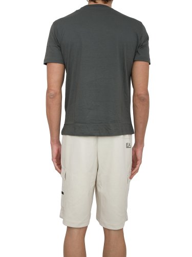 Мужская футболка  EA7 EMPORIO ARMANI T-SHIRT VERDE
