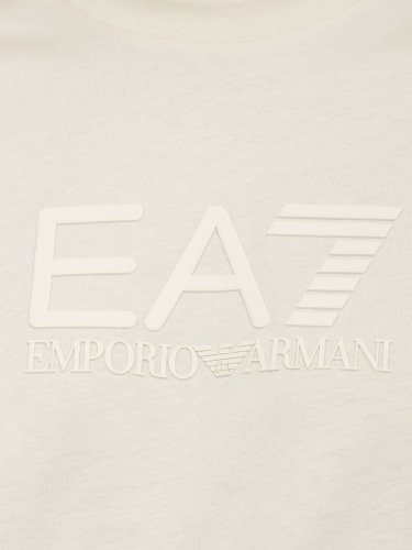 Чоловіча футболка EA7 EMPORIO ARMANI T-SHIRT AVORIO