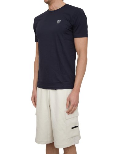 Мужская футболка  EA7 EMPORIO ARMANI T-SHIRT BLU